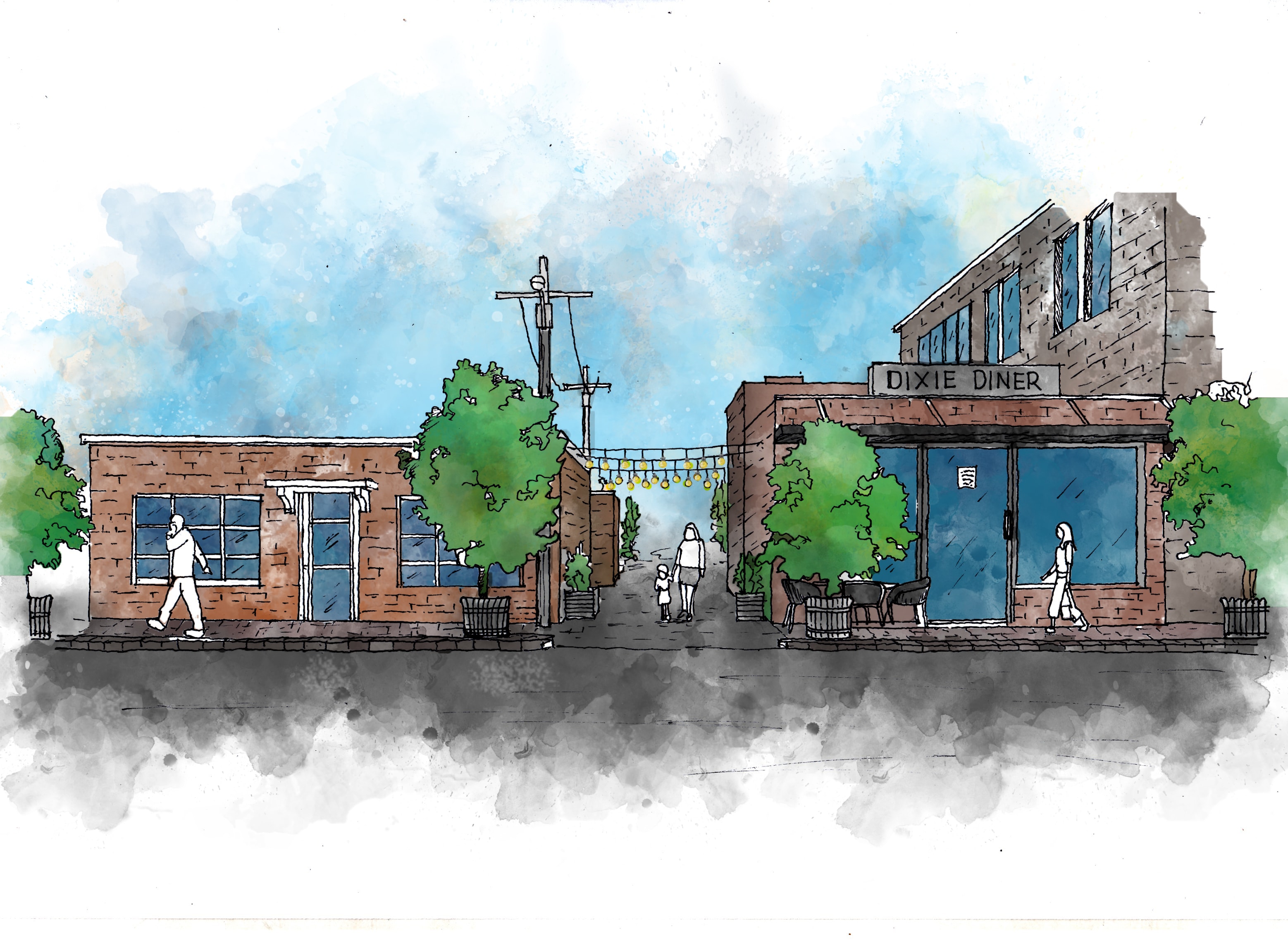 Sketch Architecture Building Or Houses With Watercolour Rendering By Rusty31 Fiverr Sketch Architecture Building Or Houses With Watercolour Rendering By Rusty31 Fiverr
