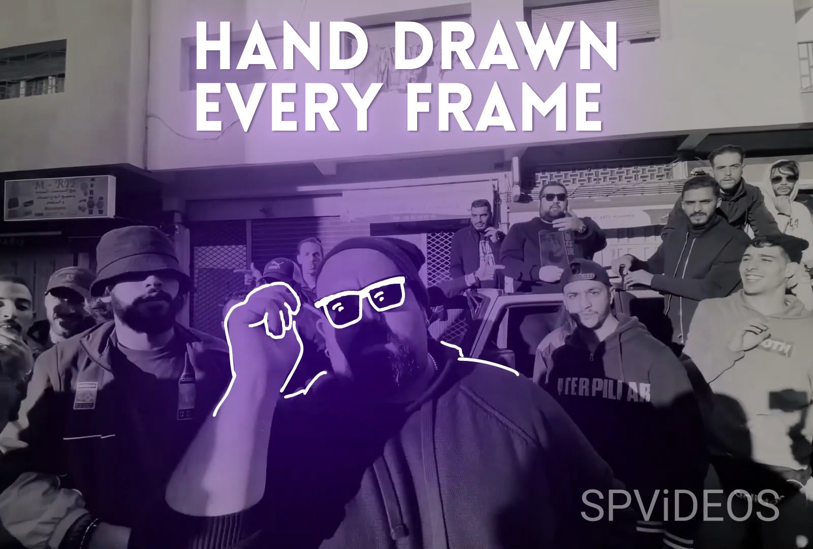 Add Glowing Hand Drawn Animation On Your Dance Video By Spvideos Fiverr