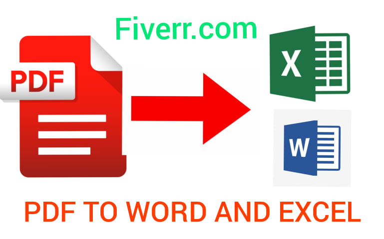 Convert Ocr Pdf Jpeg Jpg Image Or Excel By Naimweb Fiverr