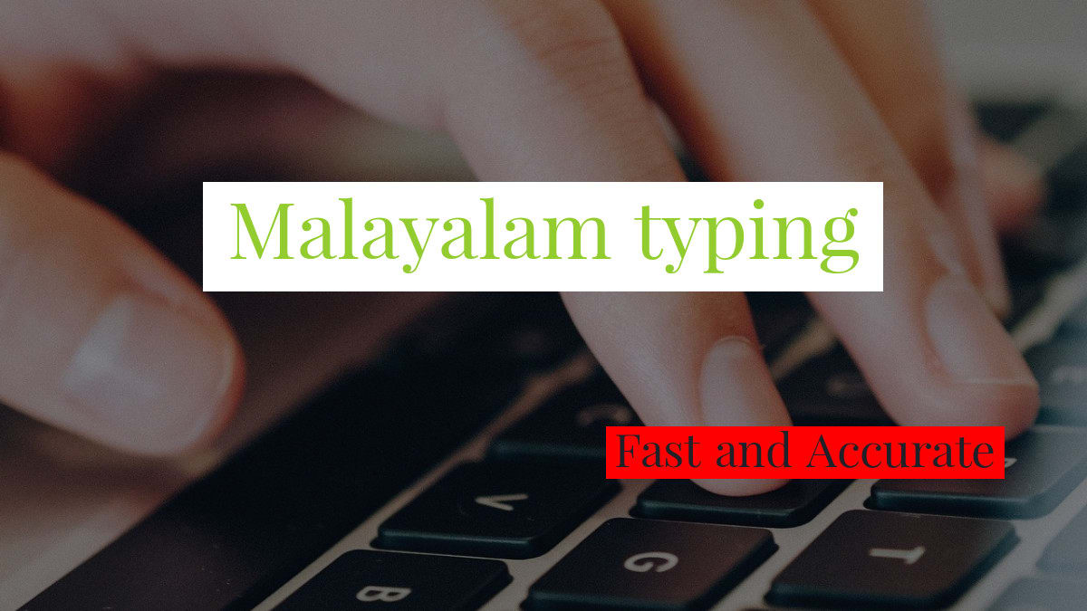 Type Malayalam Fast And Accurately By Enthusiasticboy Fiverr English to malayalam typing tool. fiverr