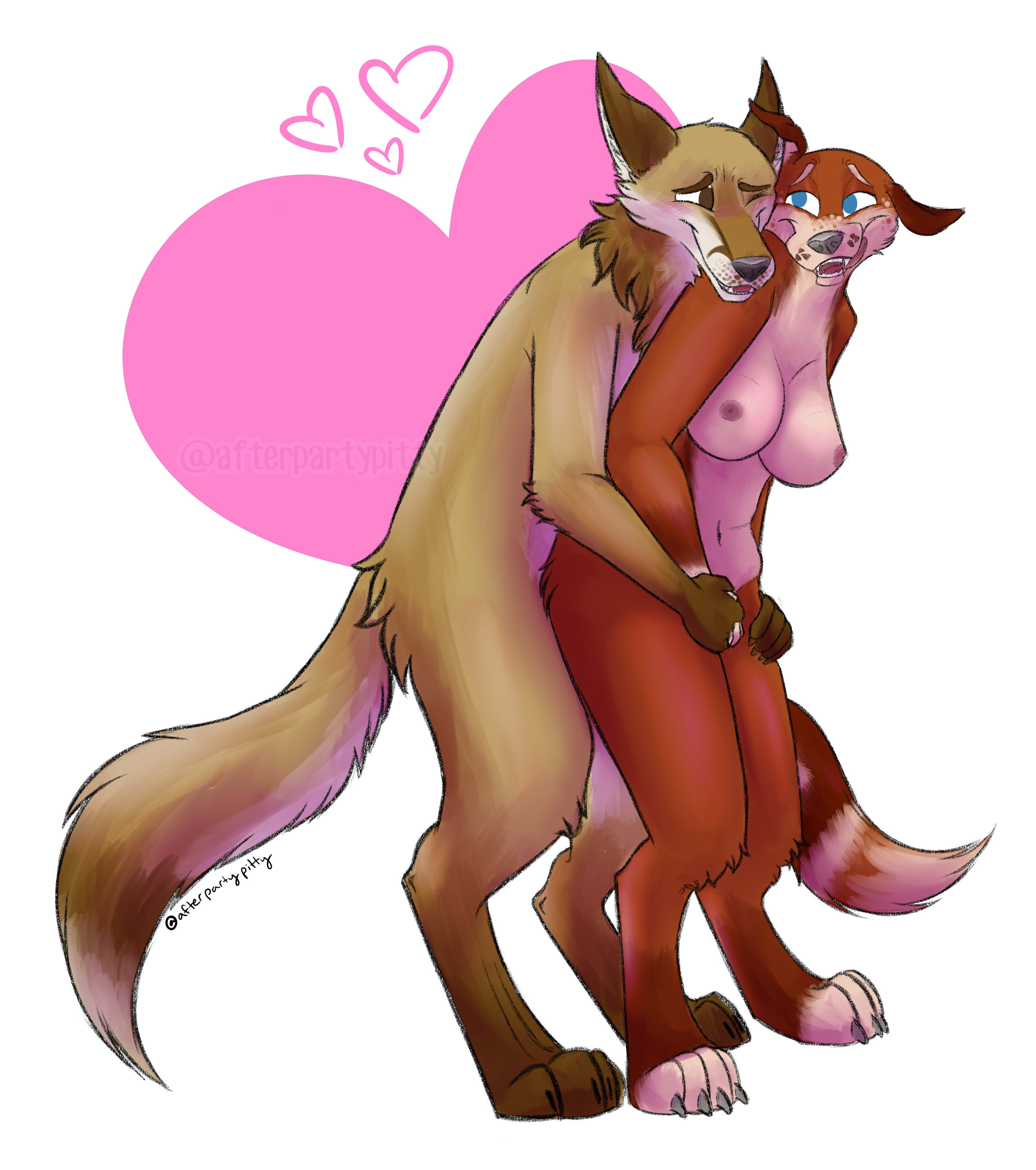 Draw nsfw anthro furry art for you by Woofbyte | Fiverr