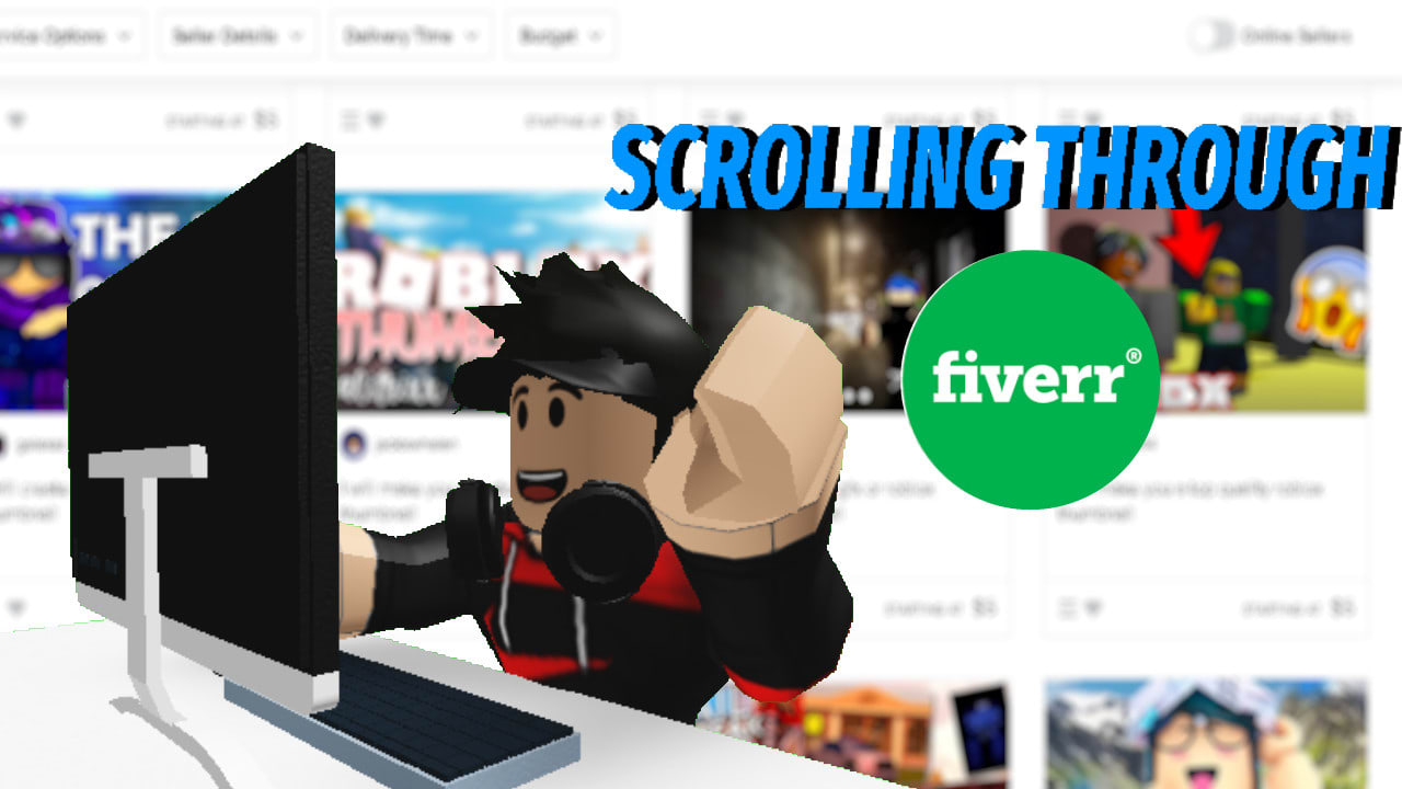 Make You A Roblox Thumbnail For Your Youtube Channel By Itzmeh - how to start a youtube channel on roblox