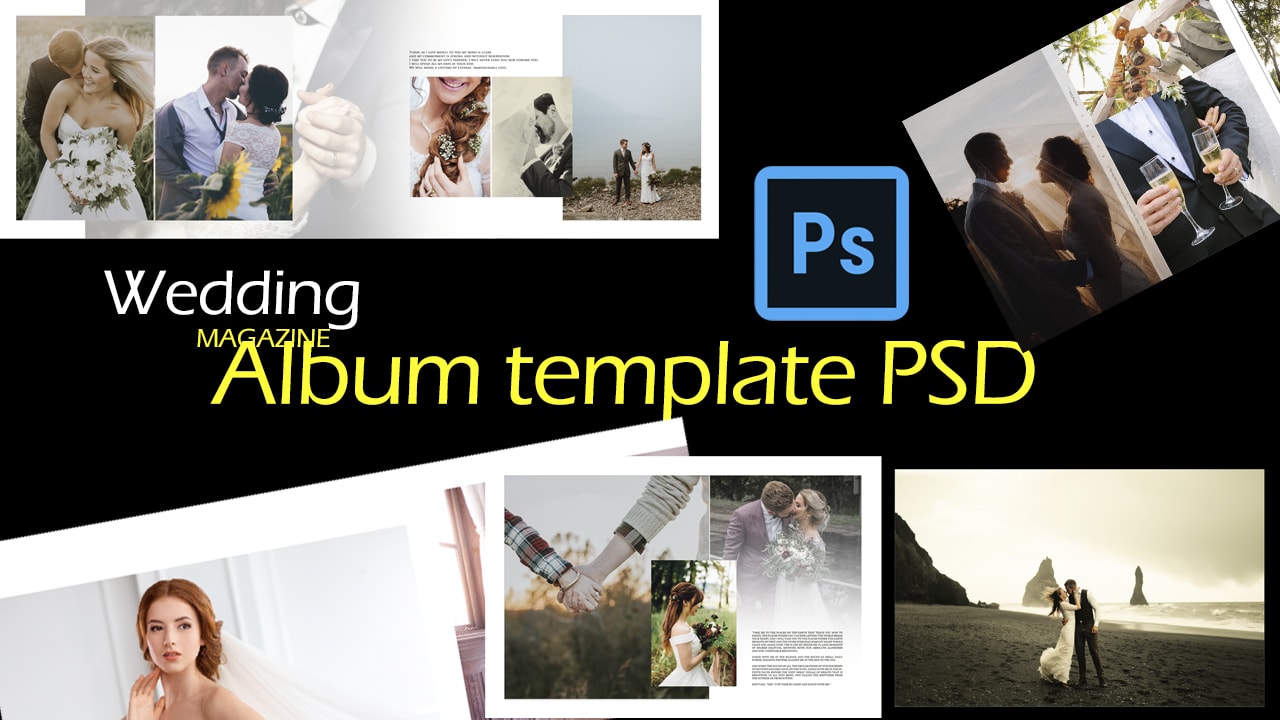 Download Do Wedding Album Photoshop Template Psd By Ajithgfx PSD Mockup Templates