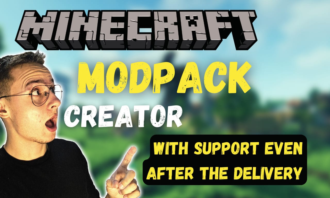 I will develop your Minecraft modpack by Maxime_Merm