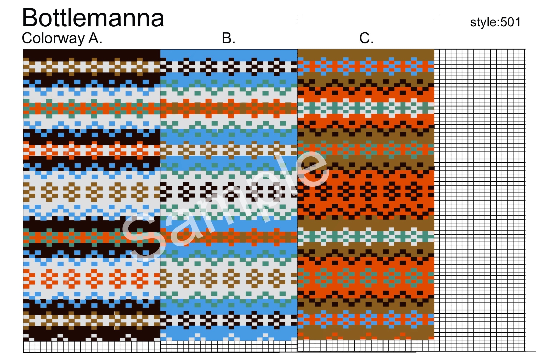 Design jacquard pattern for sweater by 