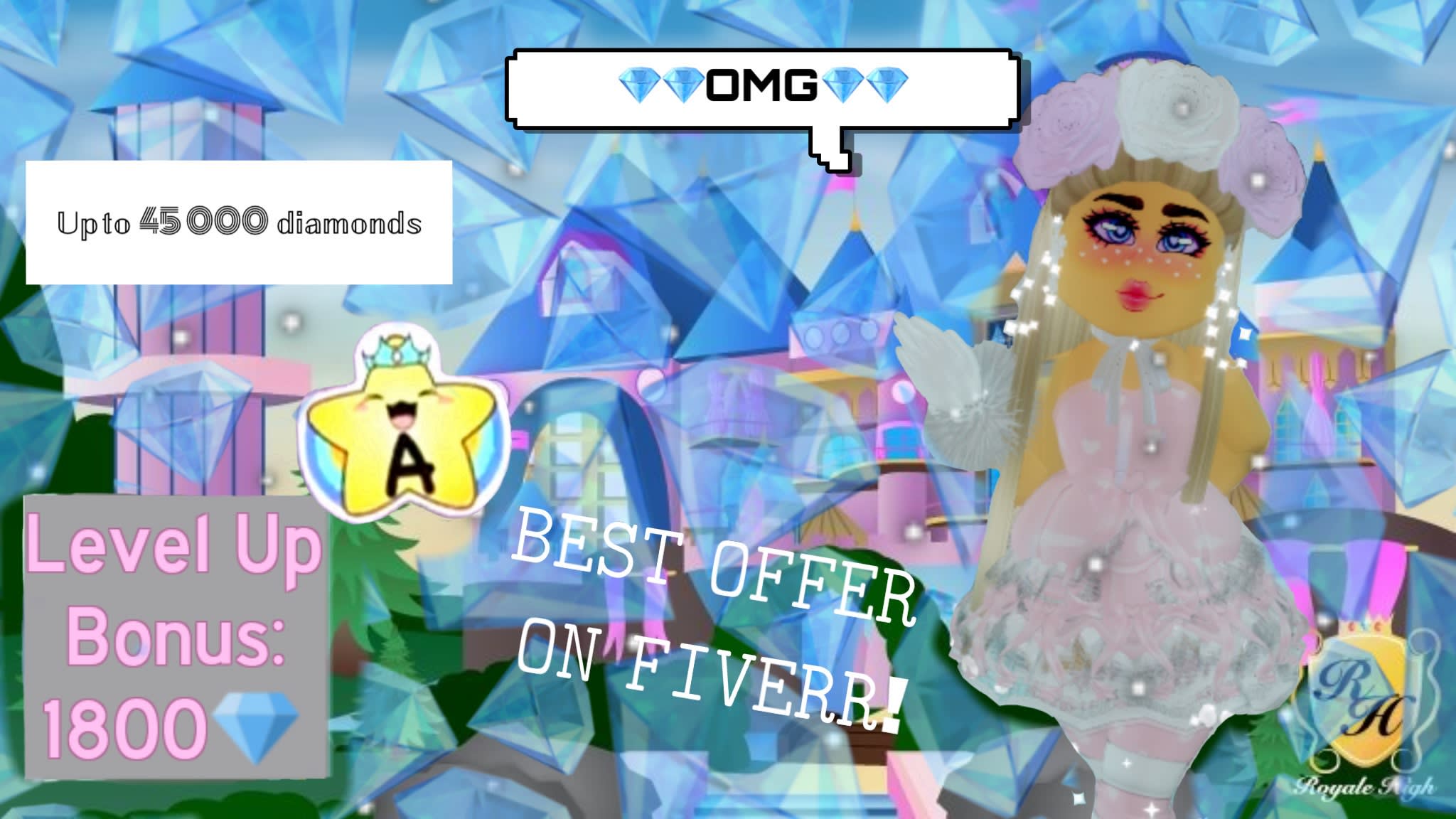 Get You Diamonds On Royale High Roblox By Tesshess