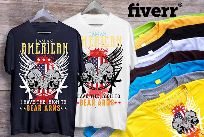 fiverr t shirt design