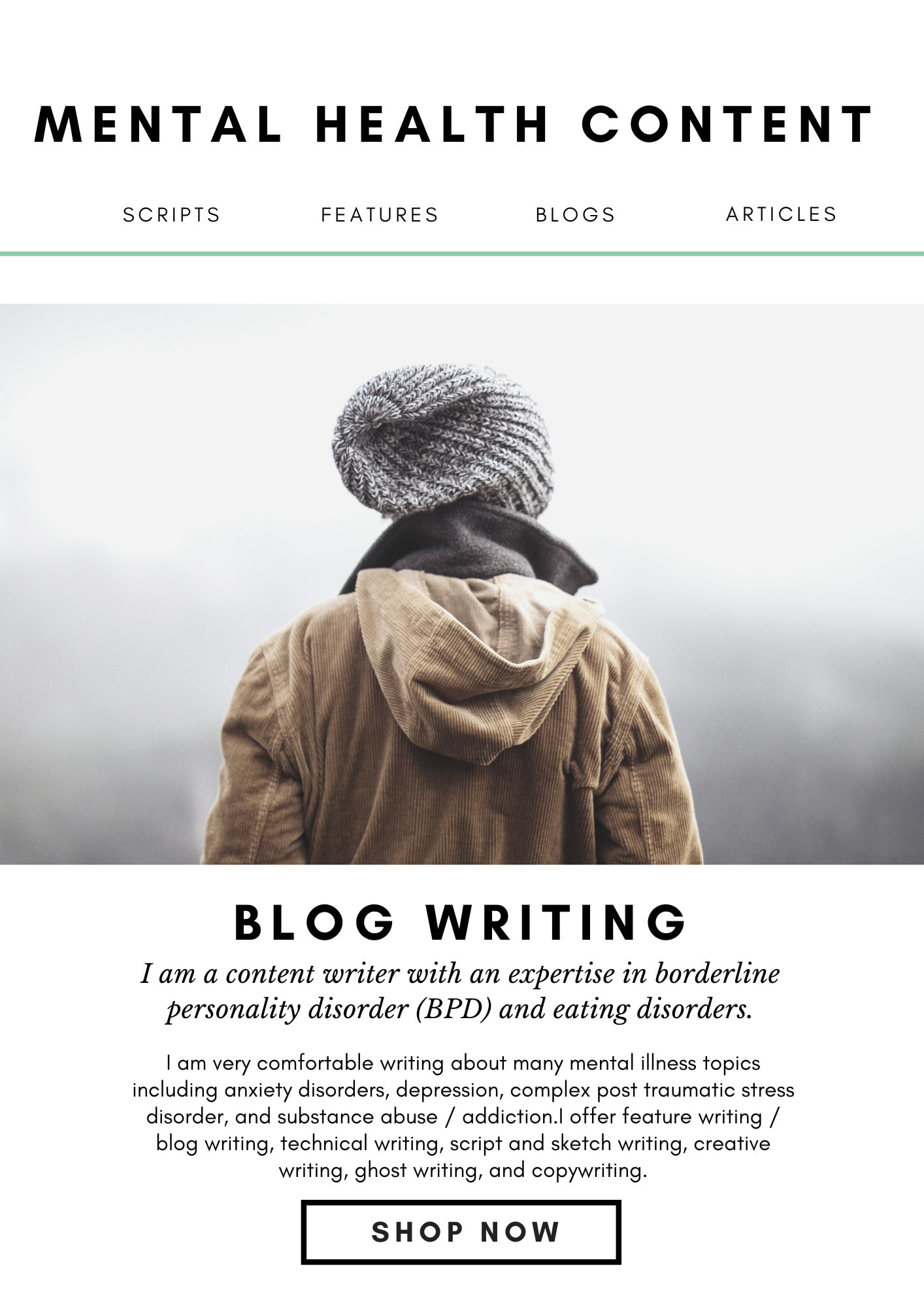Write content for your mental health blog by Heyamberlynne  Fiverr