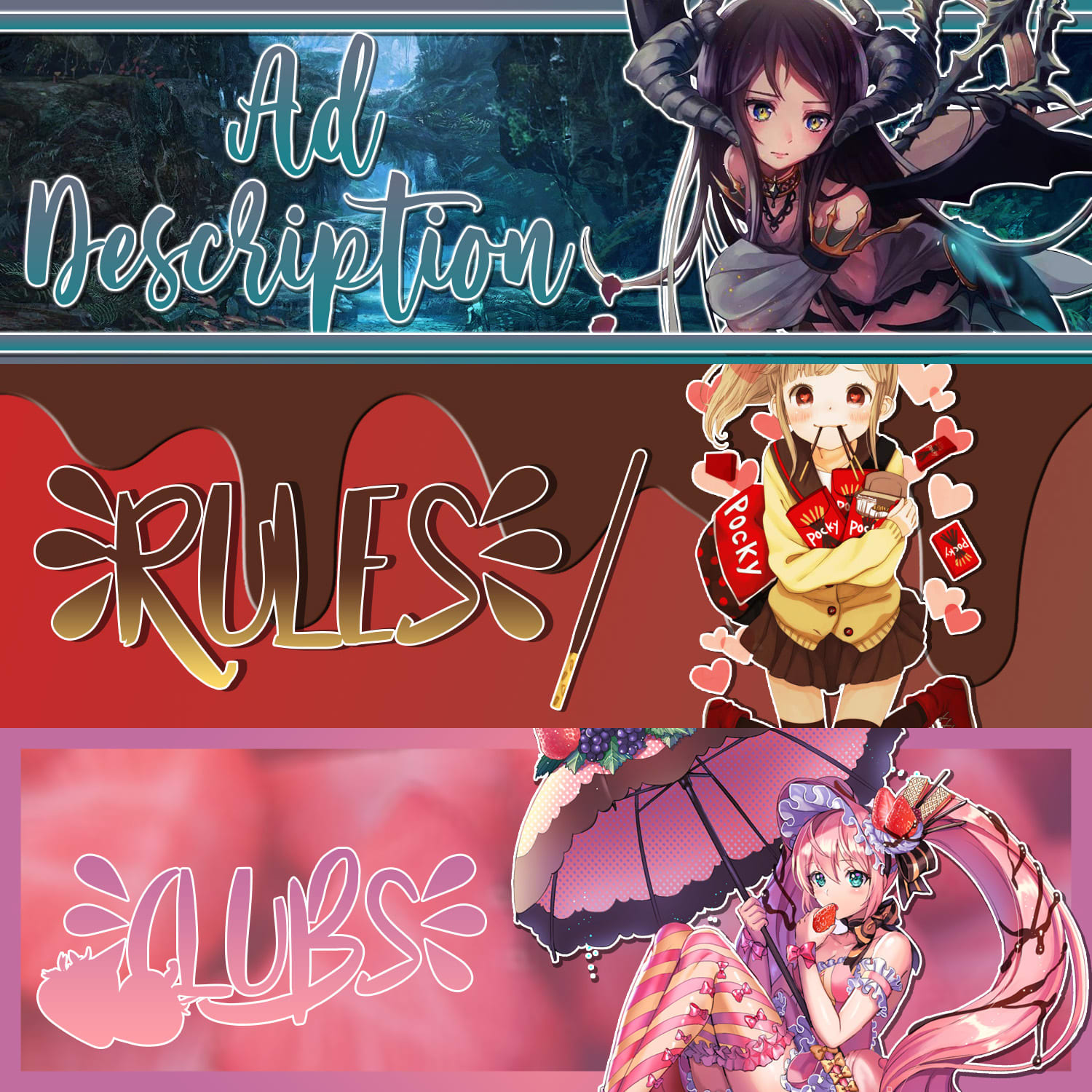 Do Banners And Icons For Your Discord Twitter Youtube By Laina01 Just a collection of aesthetic anime profile pics and icons that you could use for your profile. do banners and icons for your discord