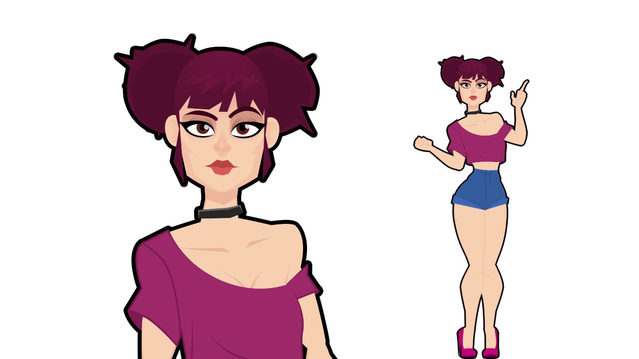 Moho 12 vector character design by Jeasus | Fiverr Moho 12 vector character design by Jeasus | Fiverr