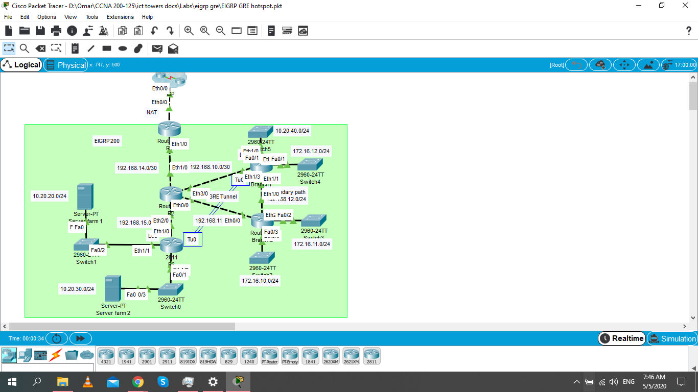 packet tracer labs with activity wizard
