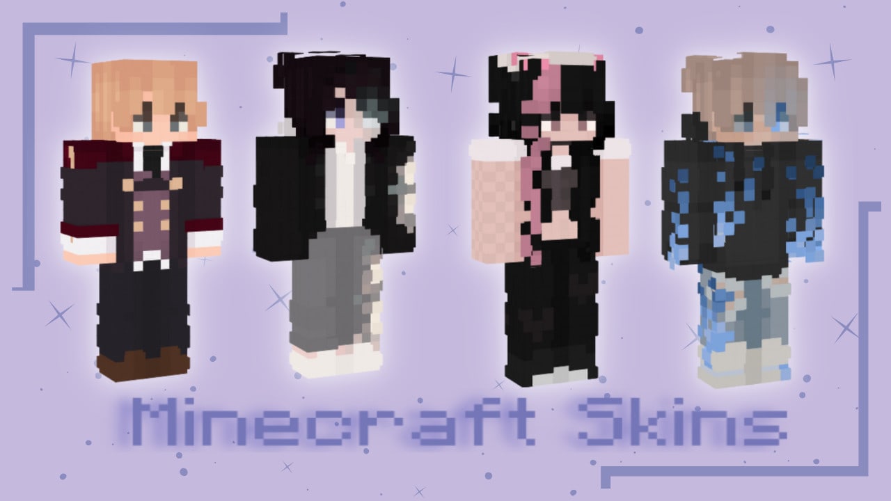 Minecraft : Skins et habillages Minecraft  Personnages minecraft, Photo  minecraft, Skins minecraft