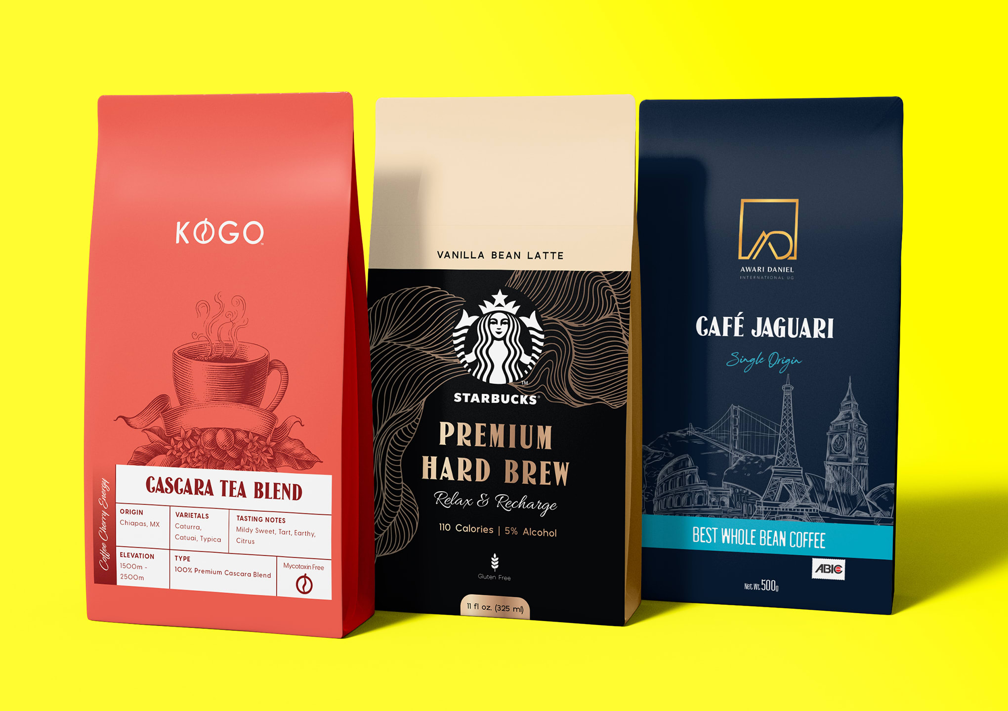 FREE 19+ Coffee Packaging in PSD | Vector EPS | AI