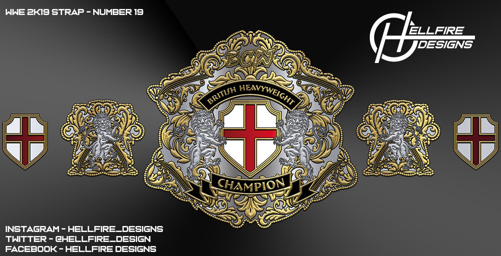Create A Custom Championship Belt Design For Wwe 2k Games By Craigtooke Fiverr