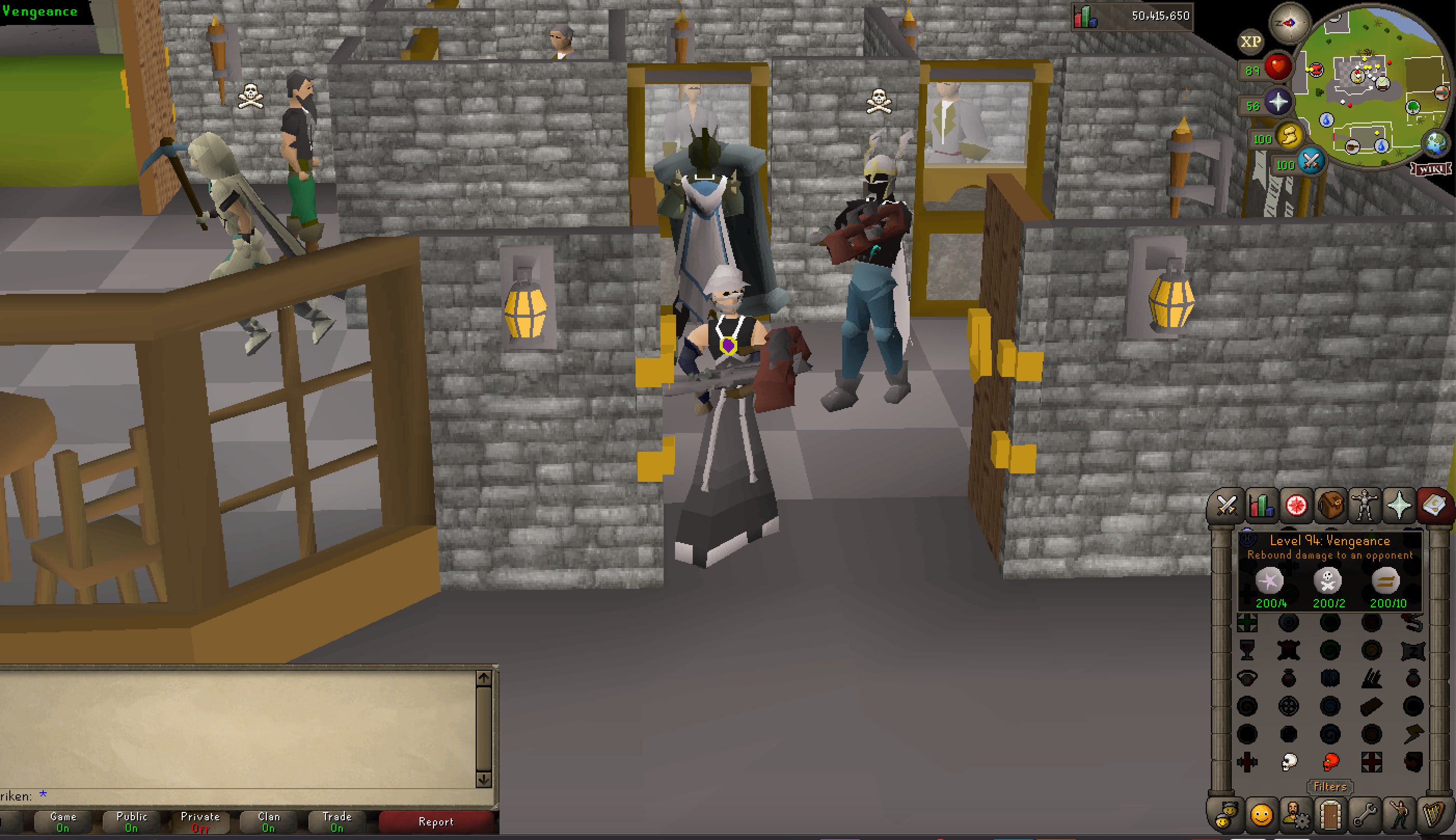 PKing on Oldschool Runescape Mobile 