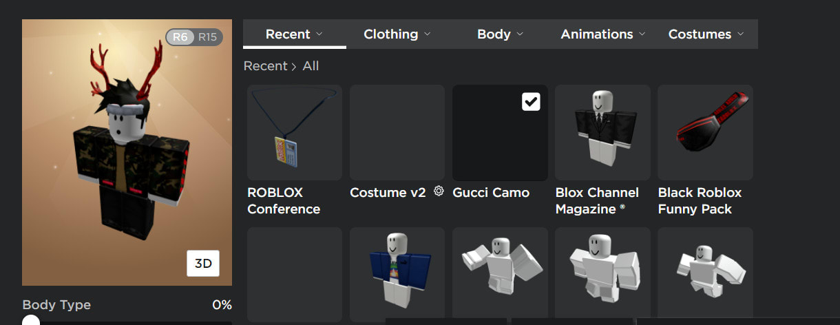 avatar customizer roblox