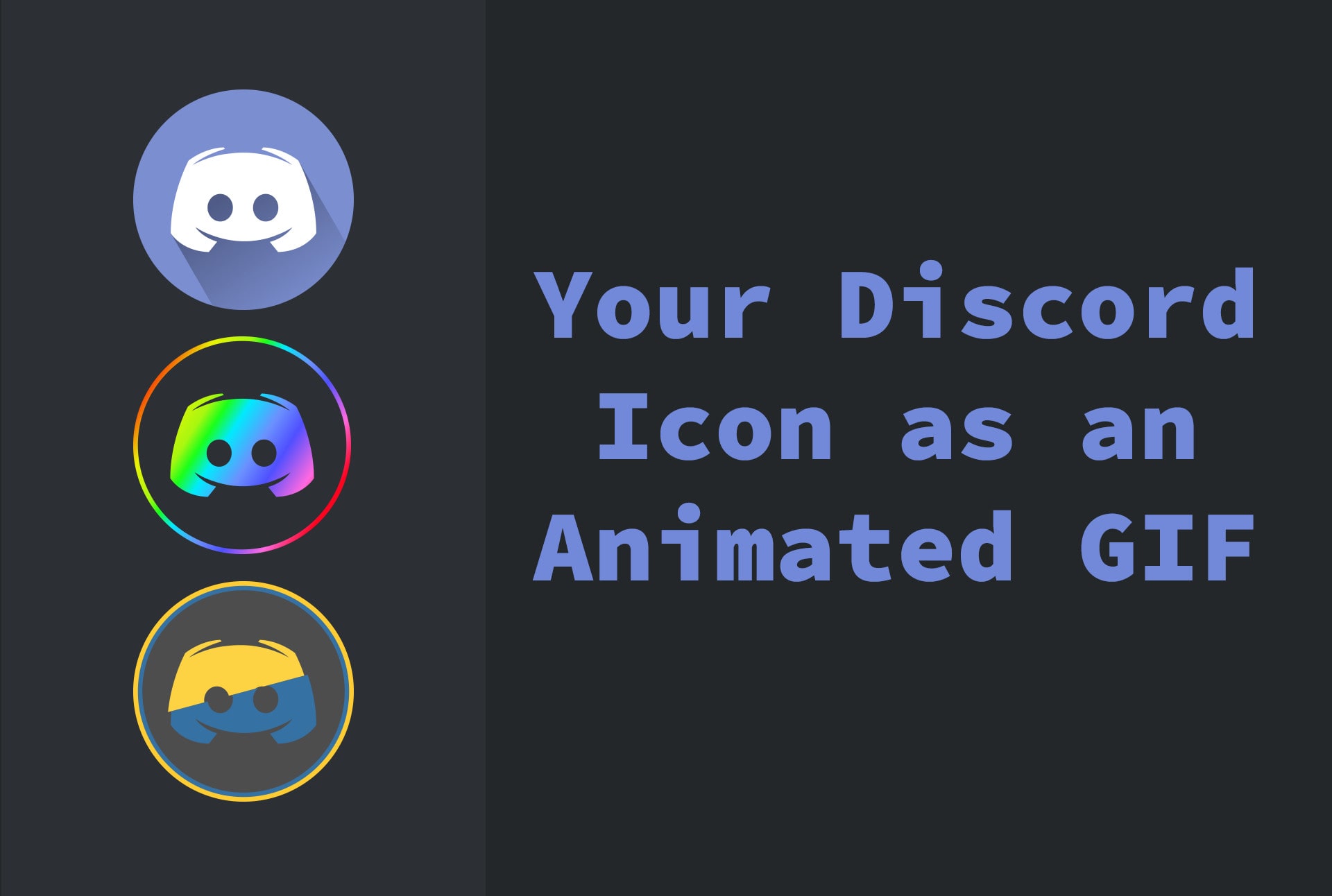 Animate Your Discord Icon By Jj2ooo Fiverr Explore thousands of discord servers, bots and much more! animate your discord icon by jj2ooo