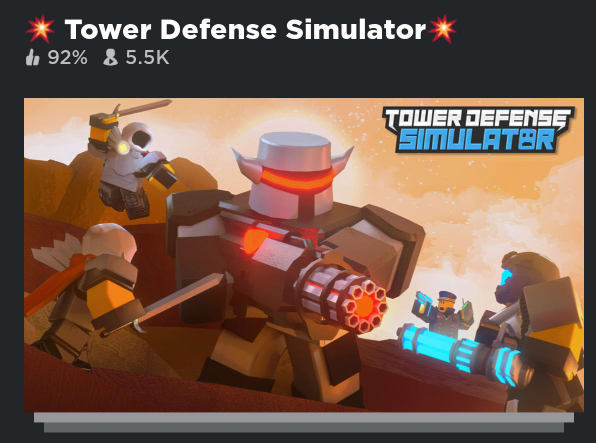 Be Your Roblox Tower Defense Games Coach By Redforger Fiverr - roblox tower defense simulator tds characters