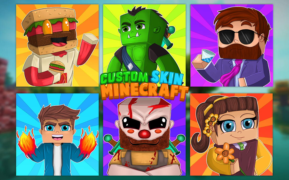 The UPDATED Roblox Minecraft Avatar Skins! (ROBLOX LAYERED