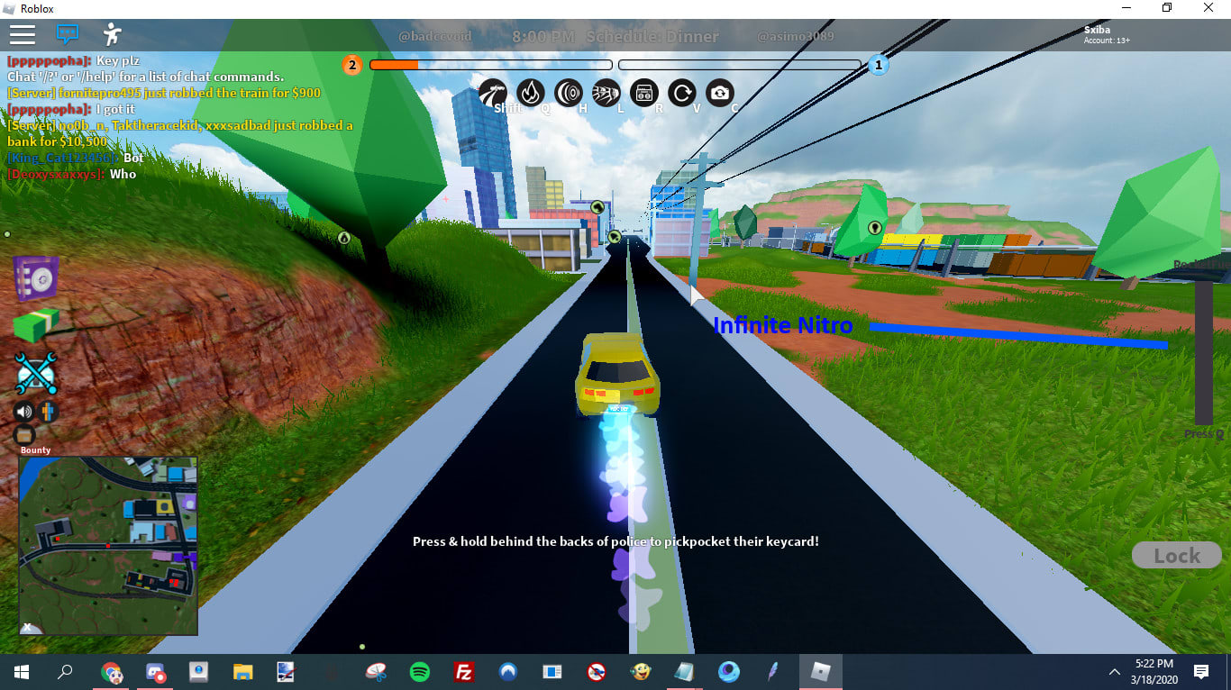 Give You Infinite Jailbreak Rocket Fuel Nitro By Bladerservices - when does the bank open in jailbreak roblox can you get