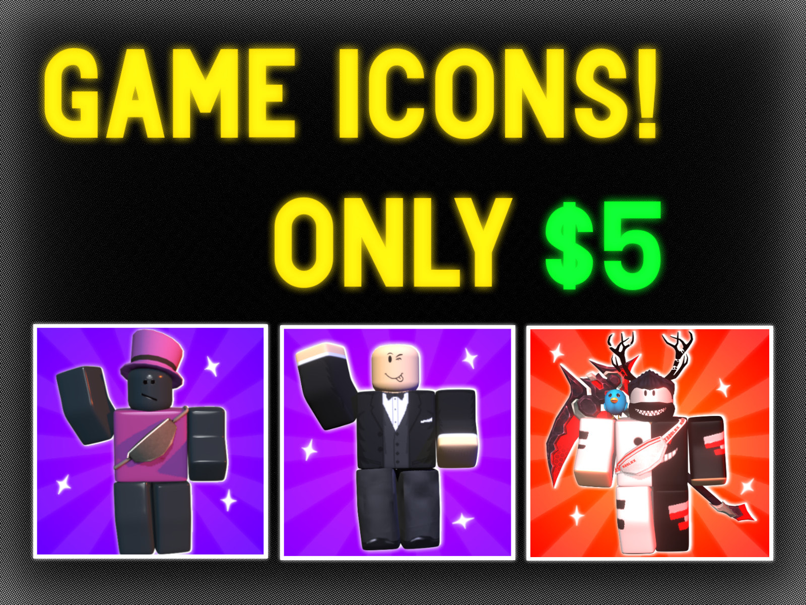 Create A Game Icon For Your Roblox Game By Swiftydev