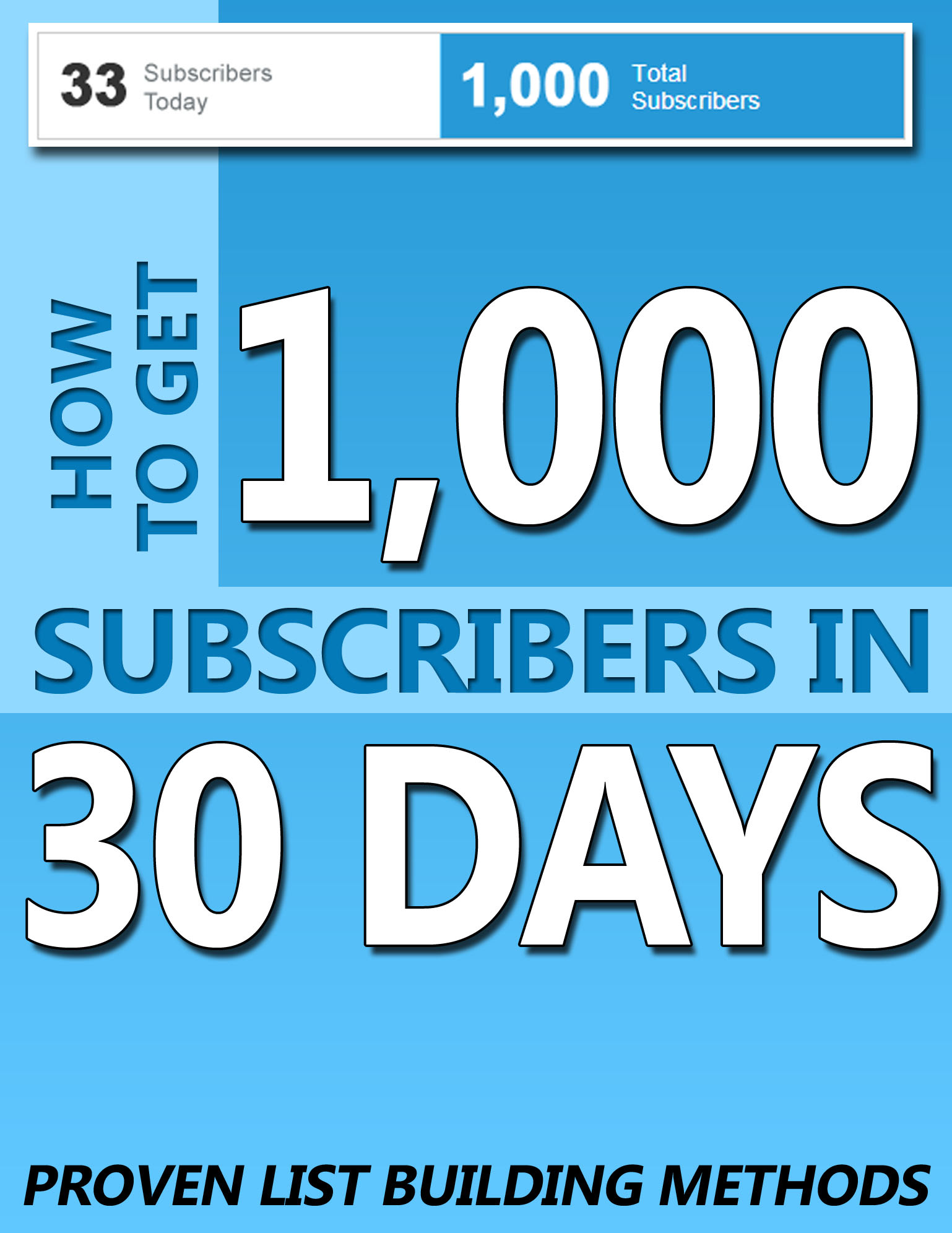 Ebook Pdf Download Link How To Get 1k Subscribers In 30 Days By Team007 Fiverr