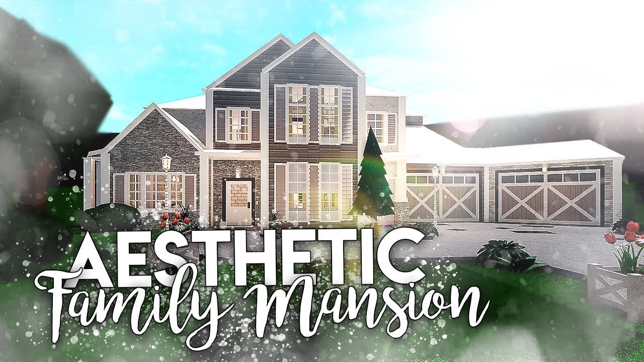 Download Welcome to the Bloxburg Mansions! Wallpaper