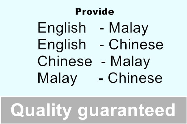 Expertly Translate English To Chinese And Malay By Peykee Fiverr