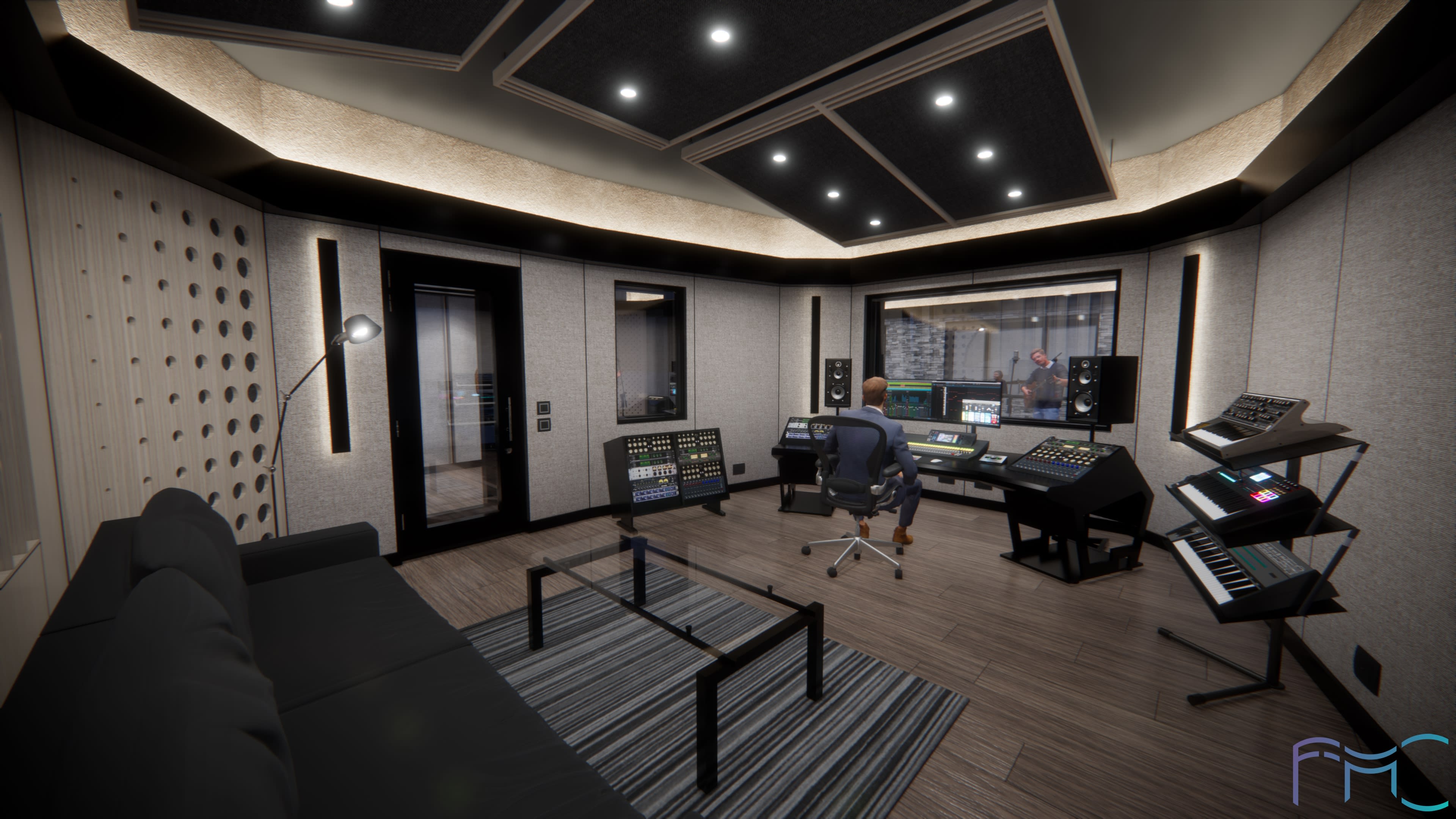 Design your recording studio, home studio or give you acoustic consult by  Felipemesac | Fiverr