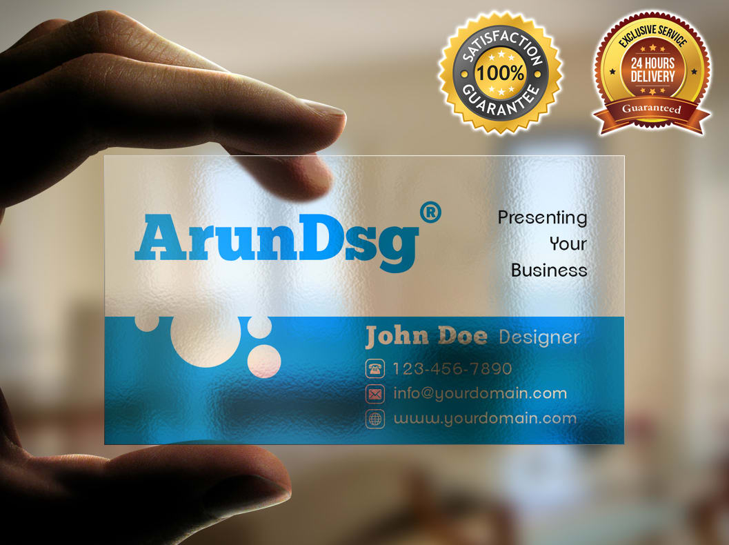 Download Design Business Card And Do 5 Realistic Mockups By Arunwilson Fiverr