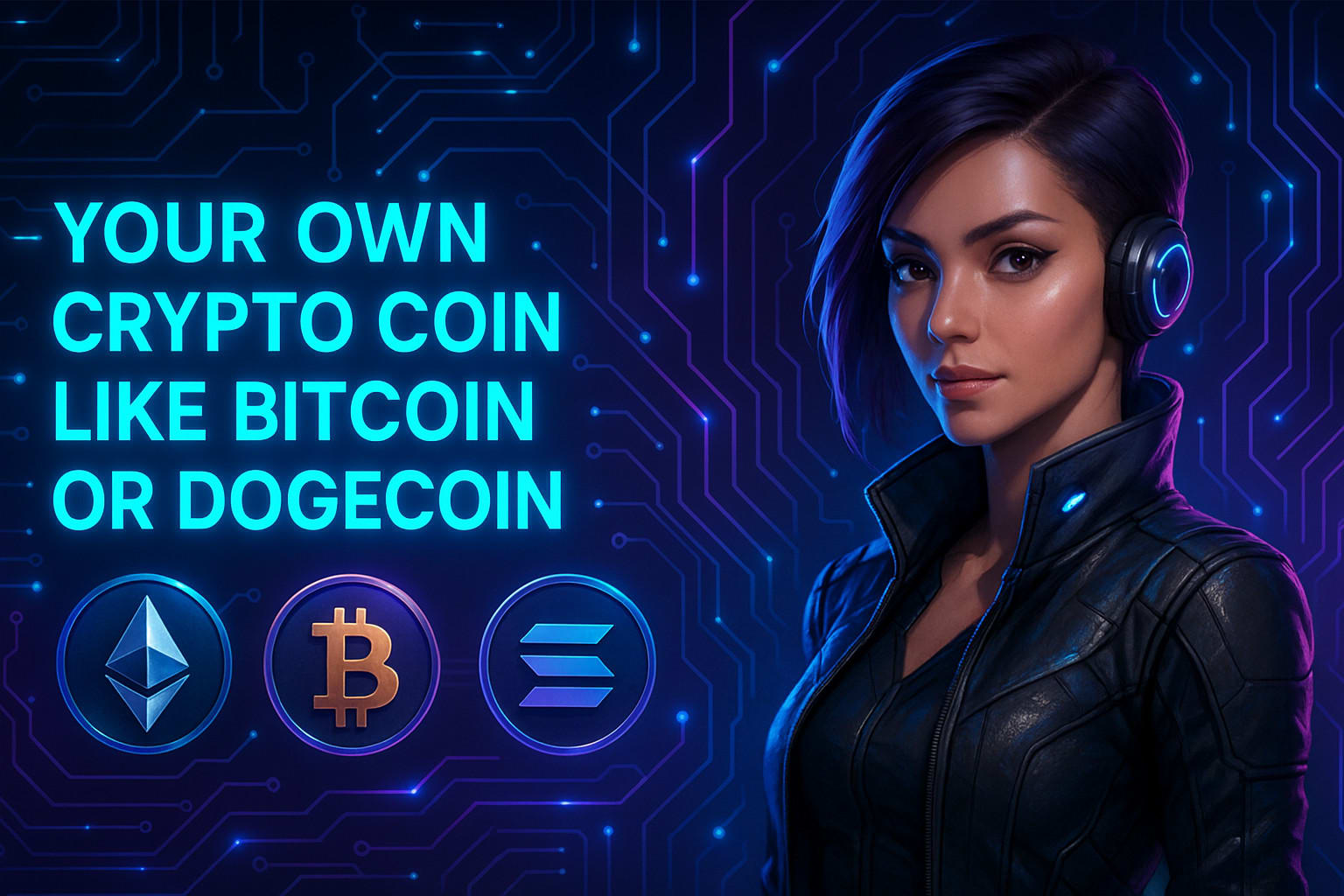Creëer een cryptocurrency zoals bitcoin, ethereum en meer