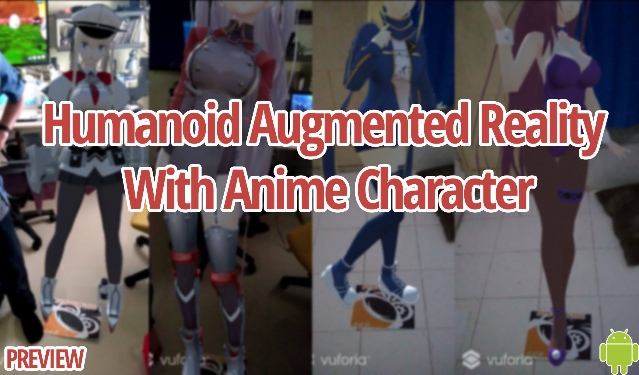 Make ar humanoid anime in android with unity 3d by Admiralzeppy | Fiverr