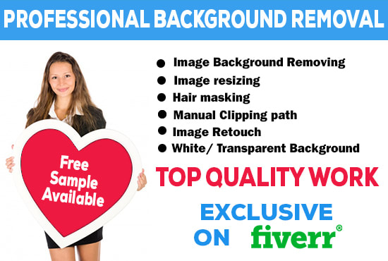 Remove background and edit your images professionally by Zerintabassum19 |  Fiverr