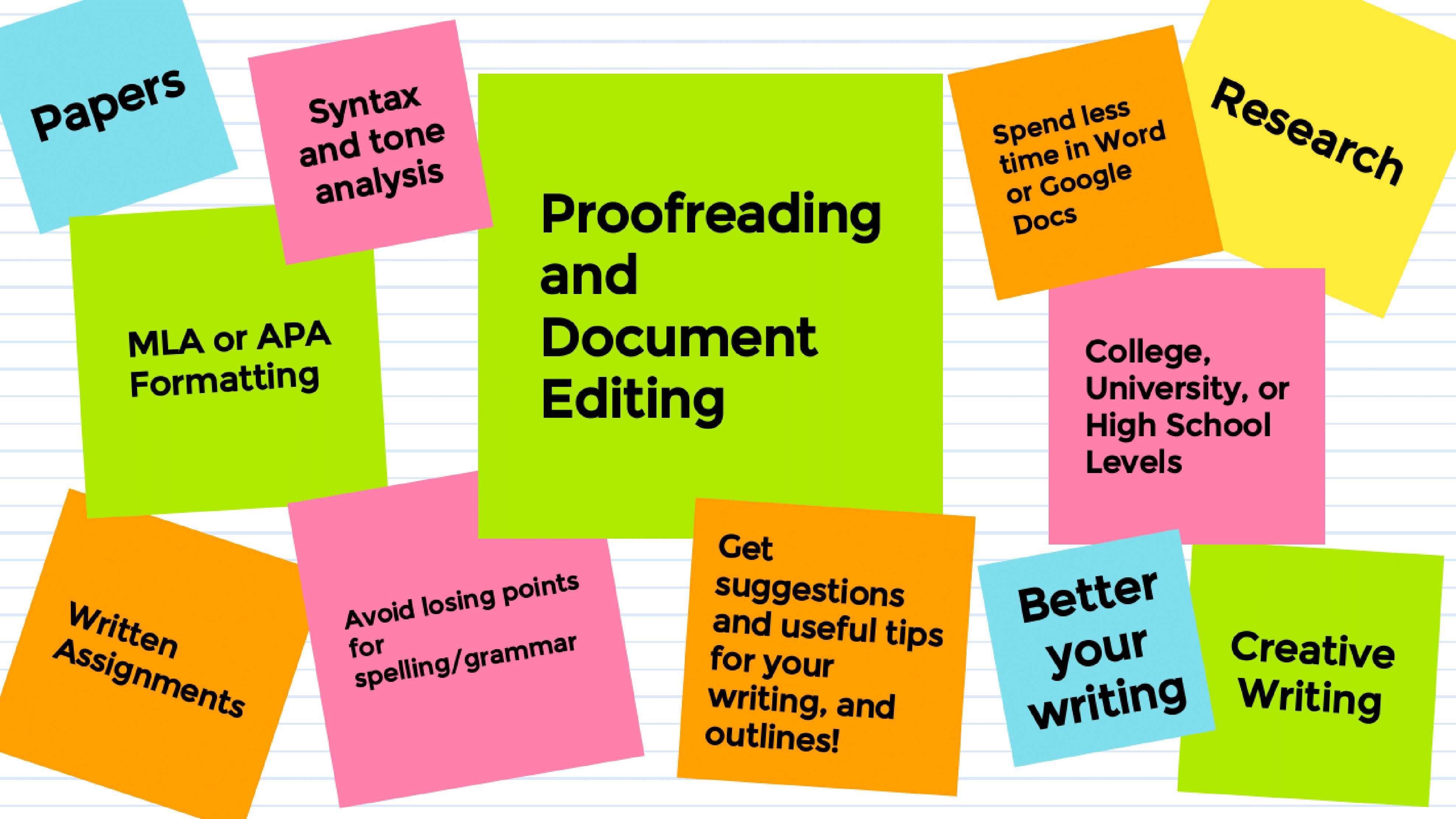 college paper editing