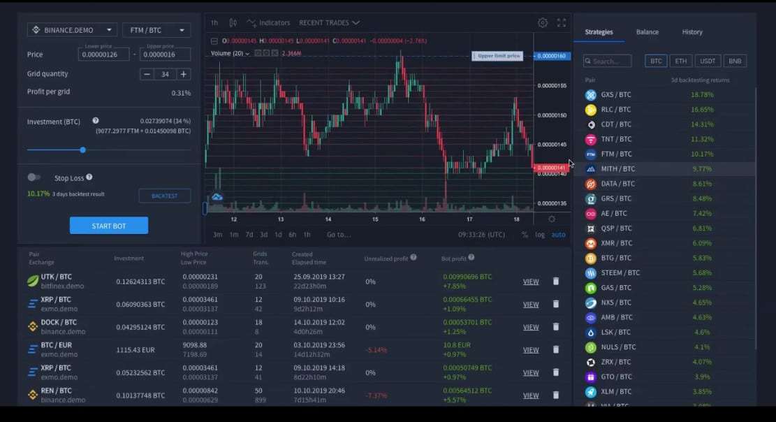 binance arbitrage bot