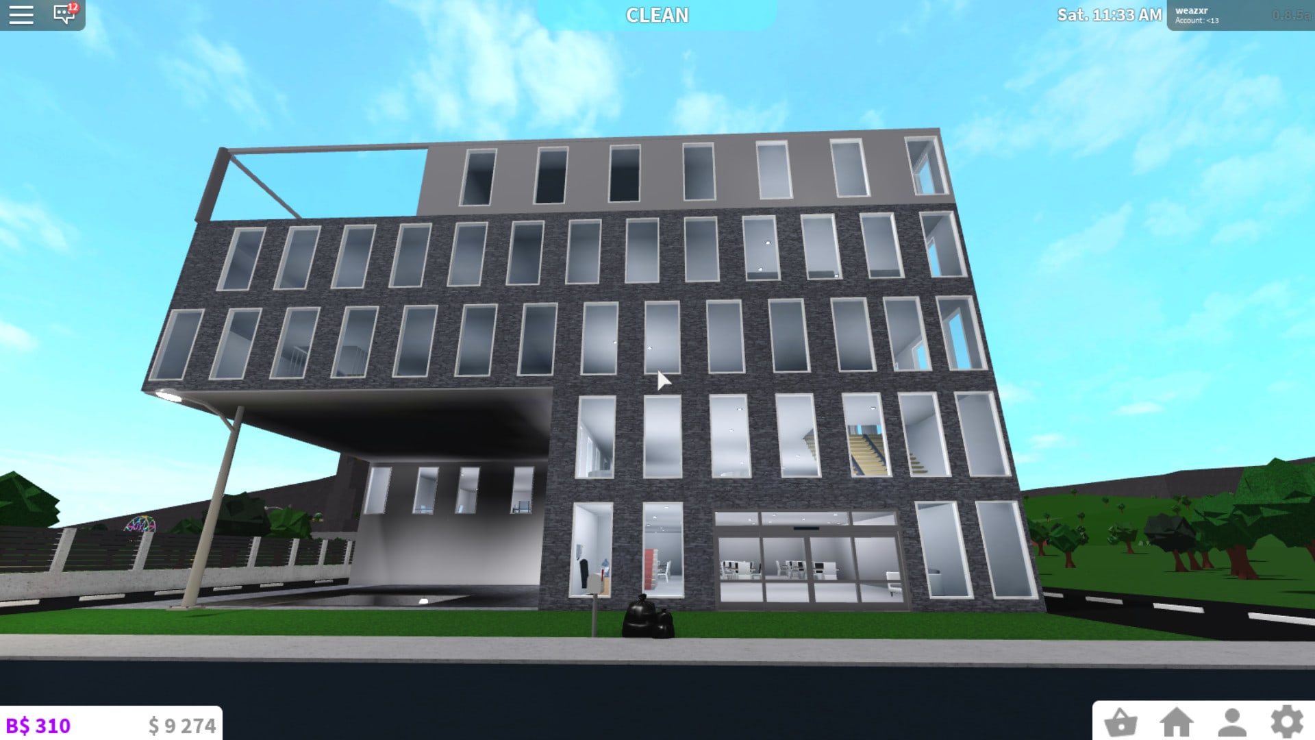 Build A Hotel In Bloxburg By Weazxr