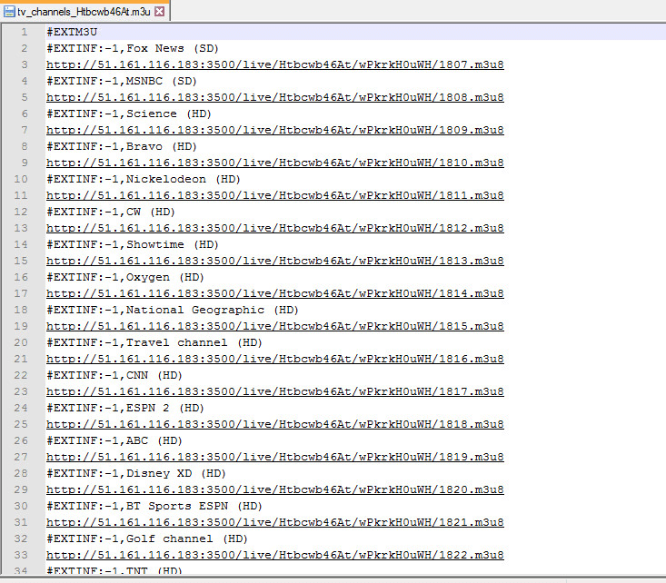 Usa european iptv channels from drm demo on request by Jonasang20