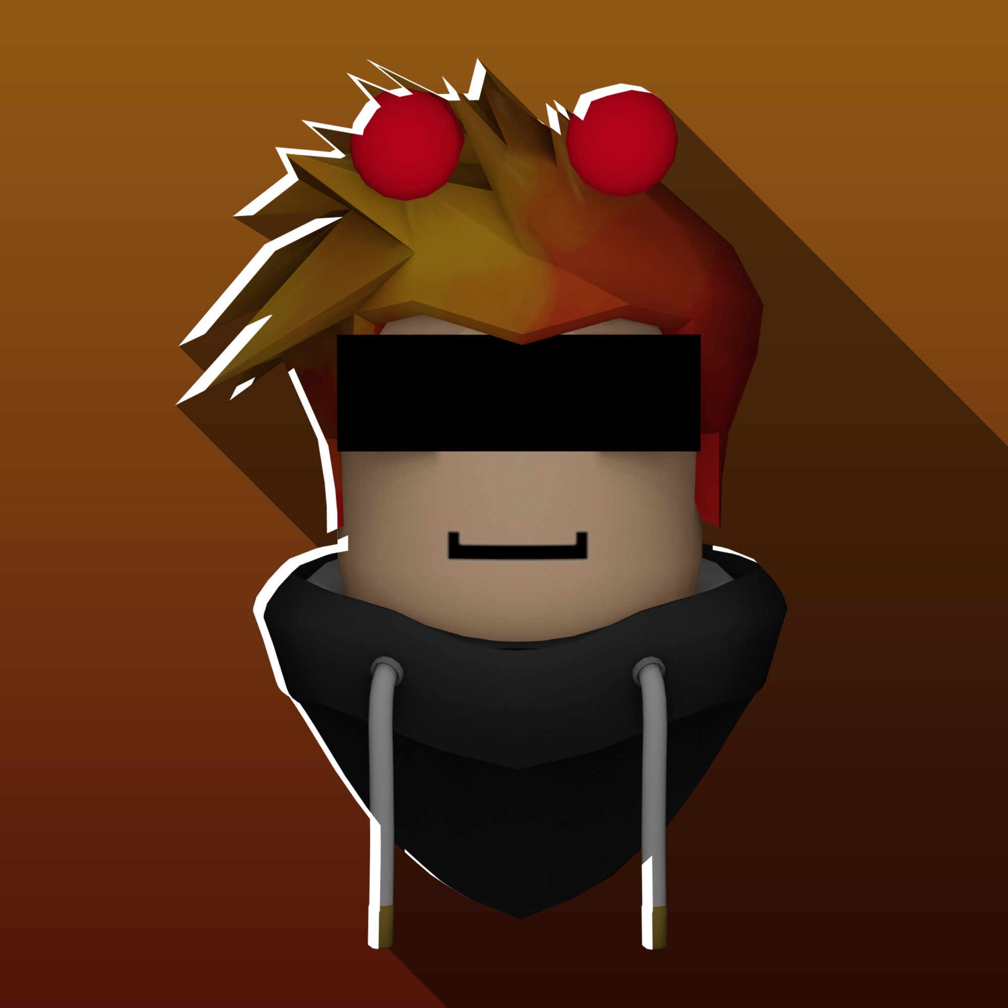 illustrate roblox avatar and logo for you