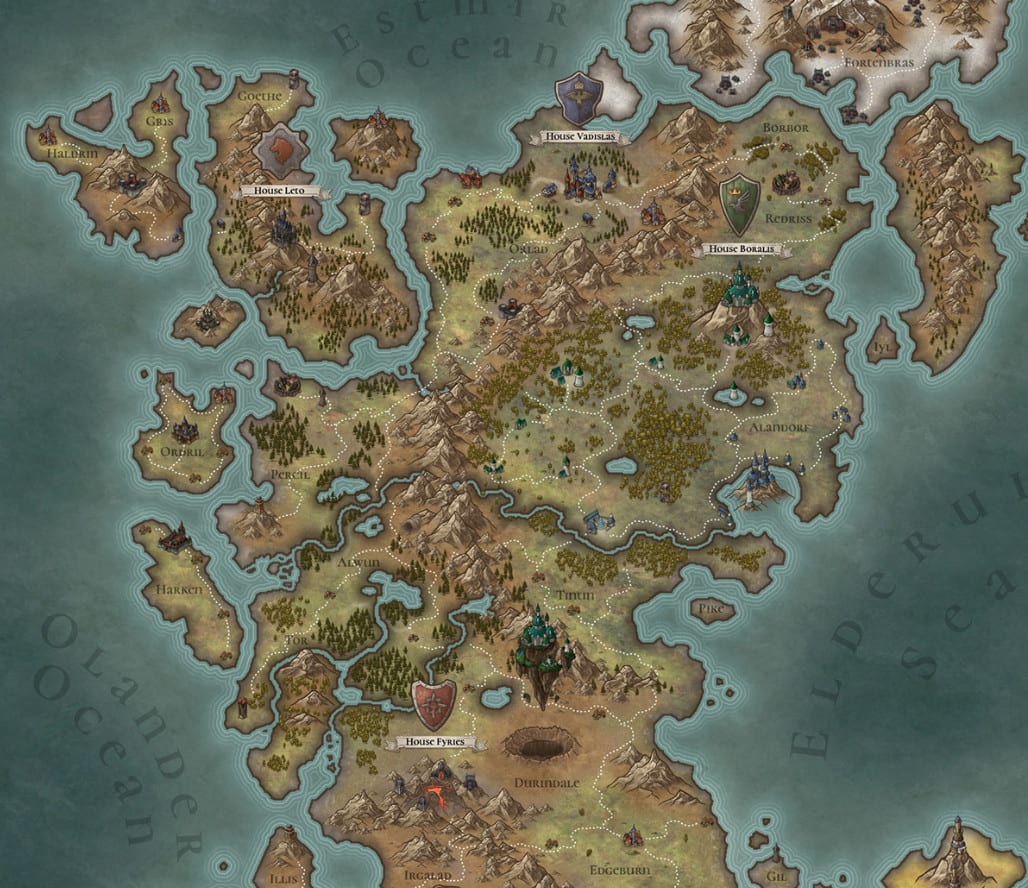 Make A Fantasy Map For You 