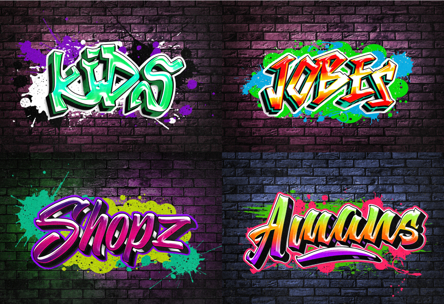 Do graffiti,pop,urban,street art logo or shirt by