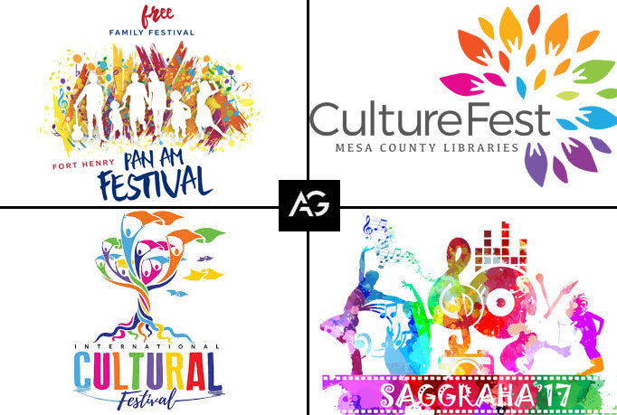 Create event party culture festival logo design by Alahmedgraphics | Fiverr