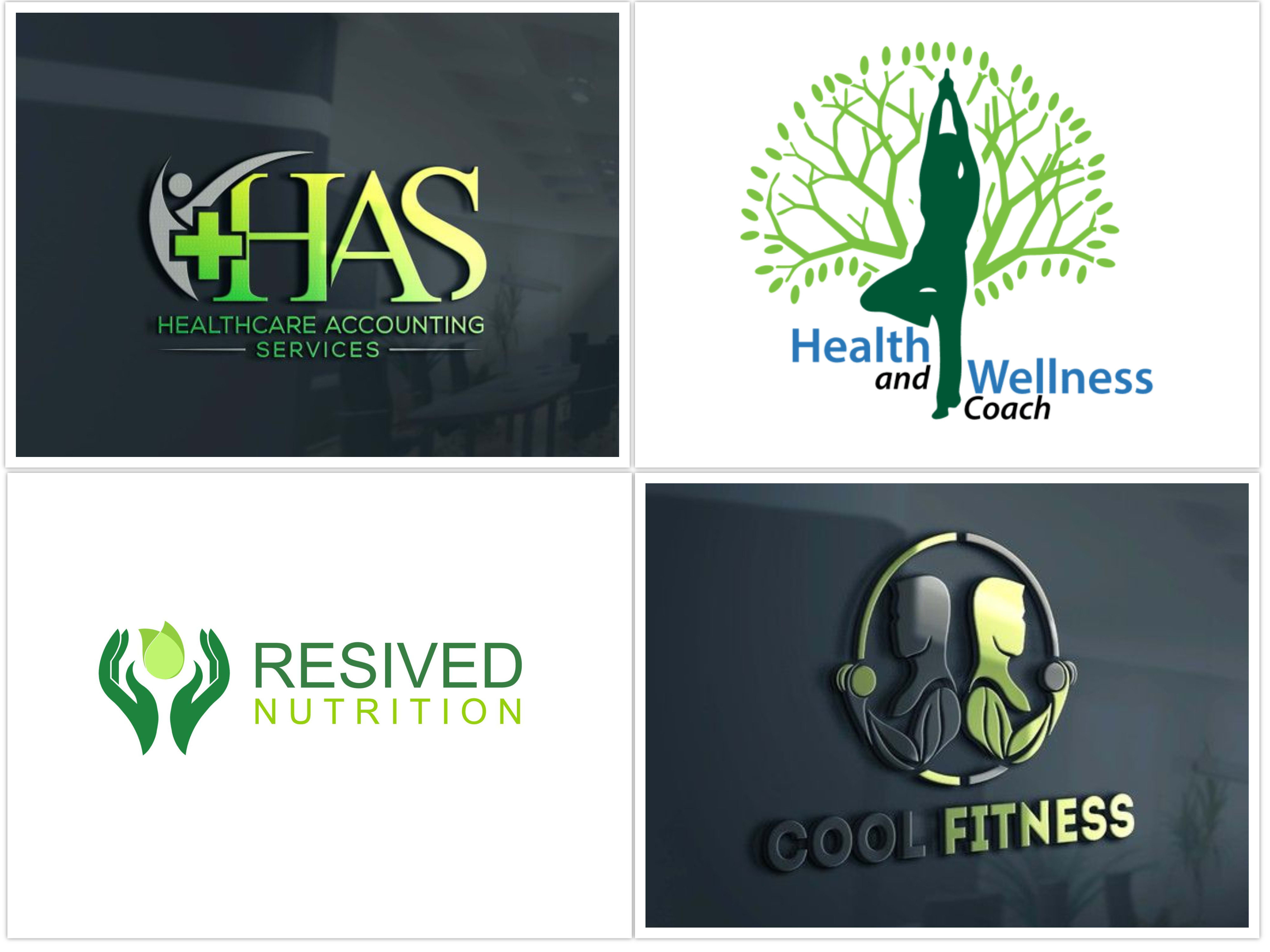Design Health Wellness Nutrition Yoga And Fitness Club Logo By Trendybrandso Fiverr