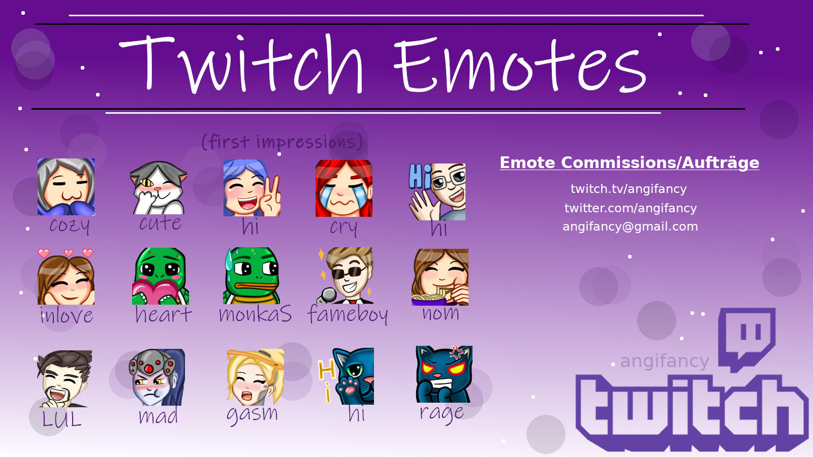 Digital Badges Twitch Stream Twitch Emotes Streamer MIC MUTE WARNING