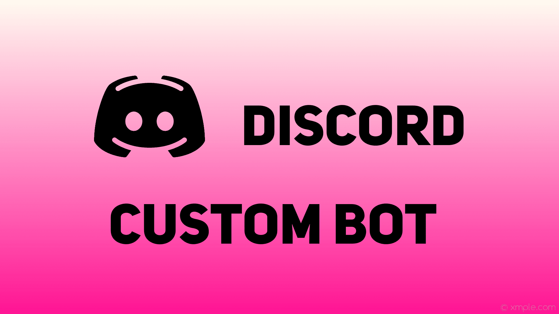 Create A Custom Professional Discord Bot By Xphosed