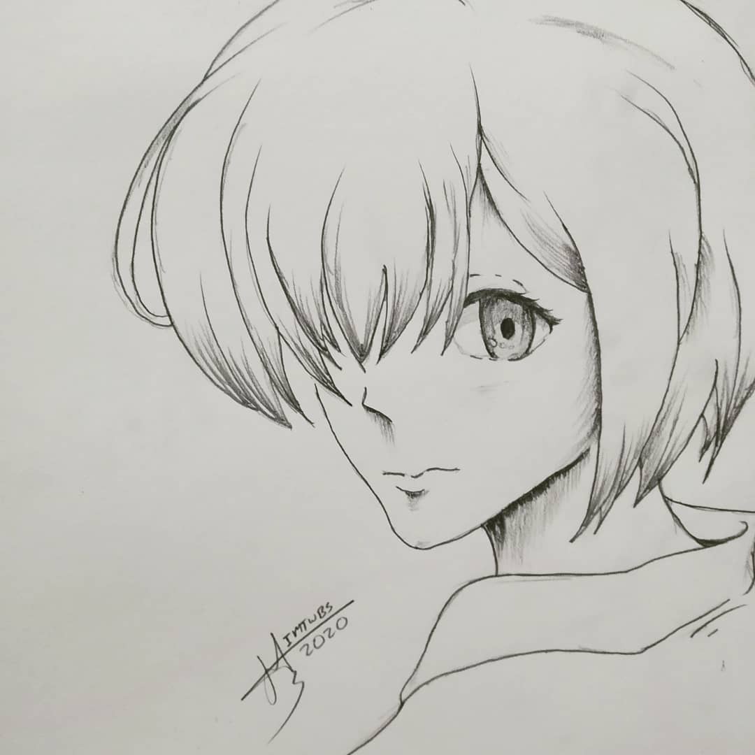 Anime Character Drawing — Steemit