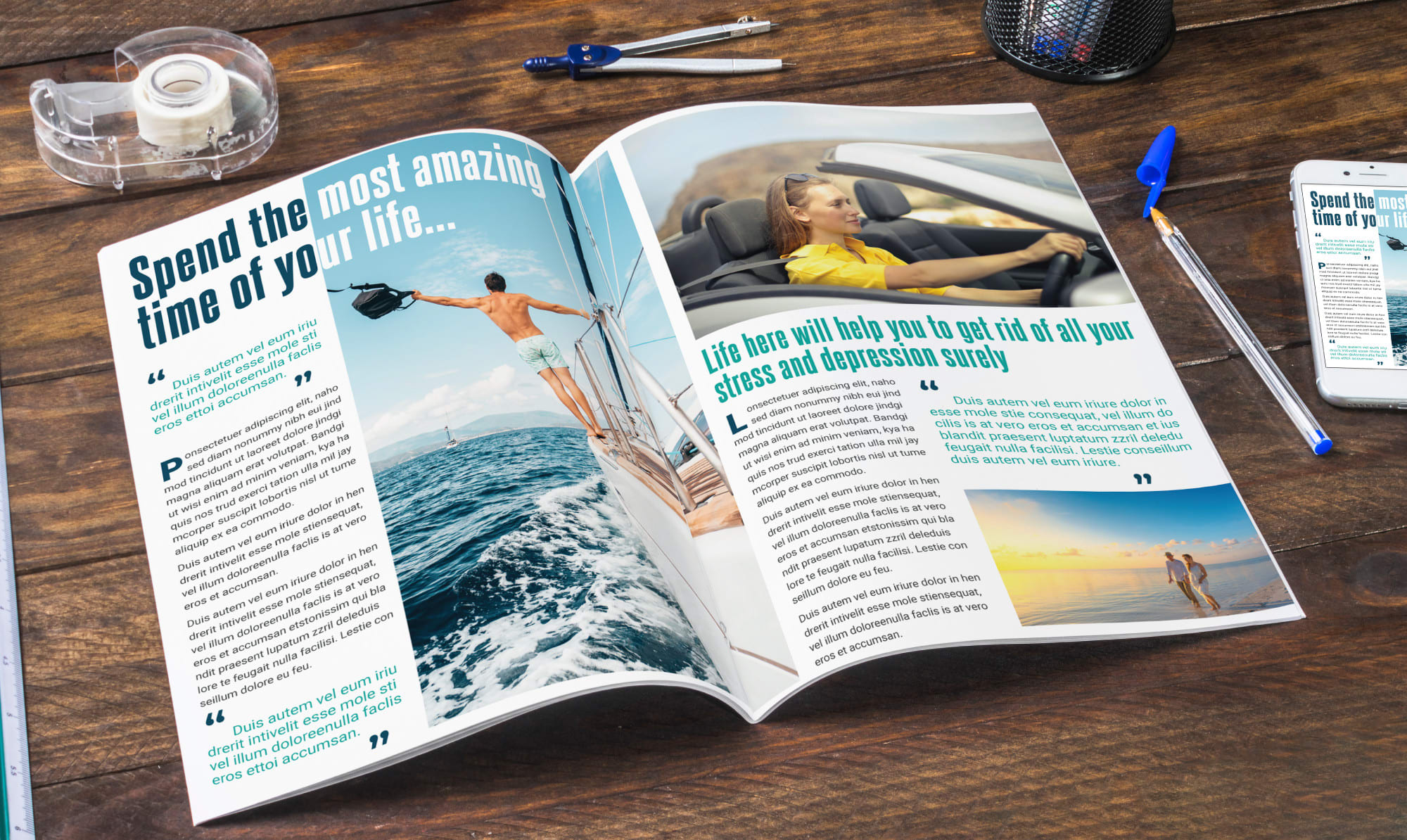 Design And Layout Professional Magazine And Print Newsletter By Mohammadali04 Fiverr