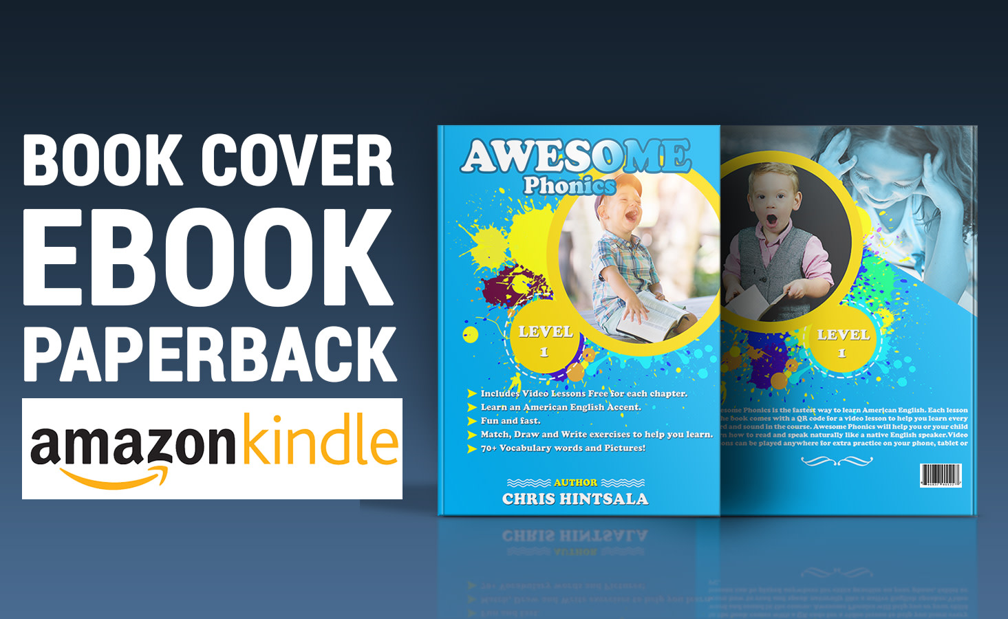 Design amazon kindle book cover, ebook or paperback cover by Eaminraj |  Fiverr