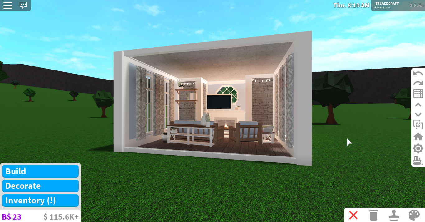 Decorating Bloxburg Houses For Cheap By Laurenlycan - how to make a roblox bloxburg mansion with 6k