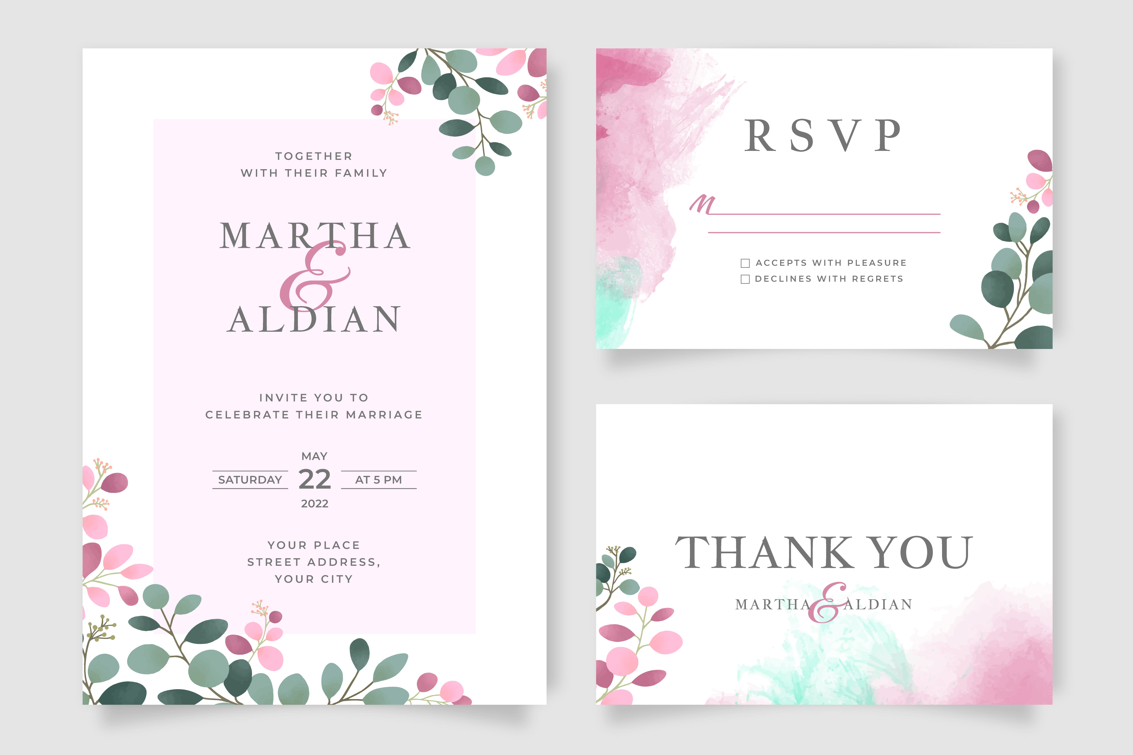 Make wedding invitation card and many more by Luck42day | Fiverr