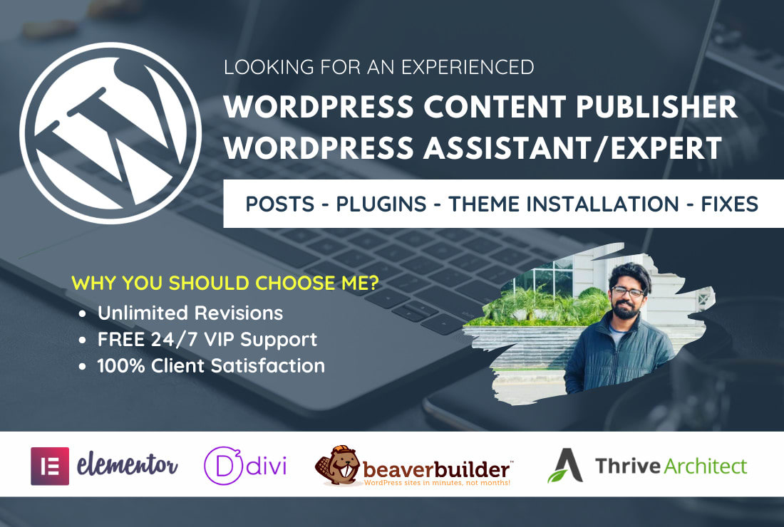 Be Your Wordpress Content Publisher Or Assistant By Italhajavaid Fiverr